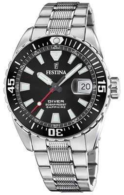 Produktbild von Festina Armbanduhr Herren Casual Edelstahl Uhr silber UF20669/3