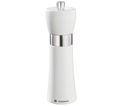 Zdjęcie produktu dla Zassenhaus Salzmühle HAMBURG 18 cm weiß 21479 4006528021479
