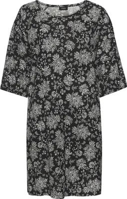 Produktbild von Vivance Dreams Nachthemd schwarz paisley Größe 44/46