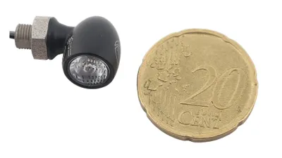 Zdjęcie produktu dla Mini wskaźnik LED KELLERMANN Atto, czarna obudowa / przezroczyste szkło