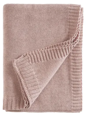 Produktbild von Eagle Products Babydecke EMMA, 85x110 cm, dunkelpuder