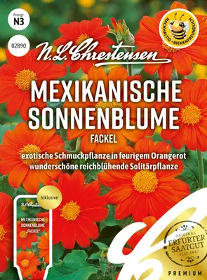 Productafbeelding van Mexicaanse zonnebloemkaars | Zonnebloemzaden van N.L. Chrestensen