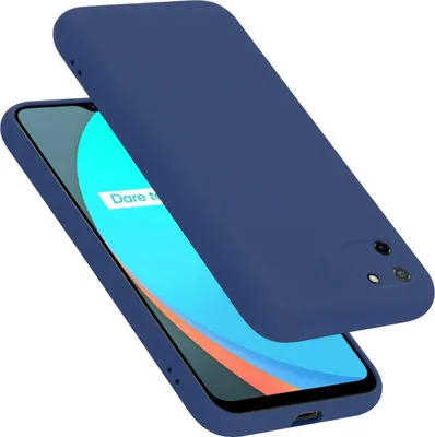 Zdjęcie produktu dla Etui ochronne Cadorabo do Realme C11 2020 w kolorze niebieskim Etui na telefon komórkowy Etui TPU Etui