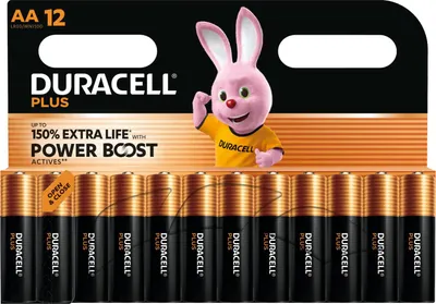 Produktbild von Duracell PLUS Einwegbatterie AA Alkali