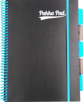 Productafbeelding van Pukka Pad notitieboekje, neonblauw, 200 pagina's, 80 gram papier, A4, model 3089S-PPN