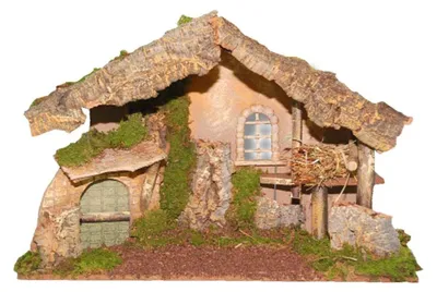 Produktbild von Kinderbett mit Tür 50 x 21 x 32 cm Euromarchi