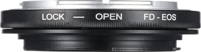 Obrázek produktu pro INF FD-EOS Adaptér pro Canon FD objektiv na Canon EOS, kovový makro adaptér