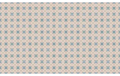 Zdjęcie produktu dla Samoprzylepne naklejki na płytki do kuchni i łazienki – 60 naklejek imitujących płytki cementowe, Azulejos Enora – 60 naklejek, 15 x 15 cm