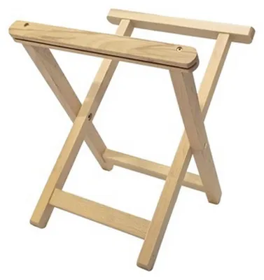 Image de DreamRoots - Structure de chaise pliante LT6067 (taille unique) (Naturel)