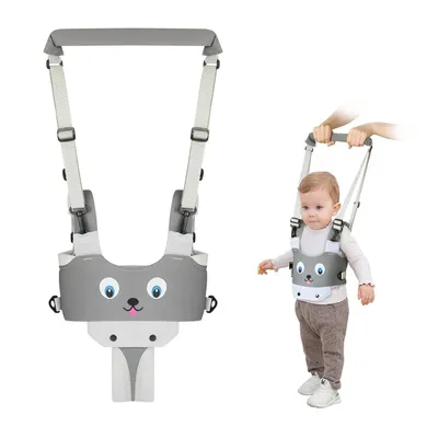 Produktbild von Baby Lauflernhilfe Gehhilfe für Baby Lauflernhilfen Einstellbare mit Sicherheitsverschluss und Magischen Aufklebern Atmungsaktiv Stehen Gehen Lernen