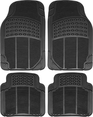 Image de TIROL T13115 4 sets de tapis de sol en caoutchouc imperméable pour voiture