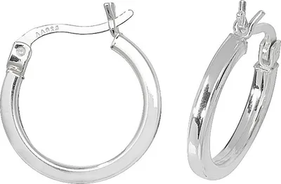Produktbild von 925 Sterling Silber Damen - Paar Creolen - 10mm; TRS17706MM10