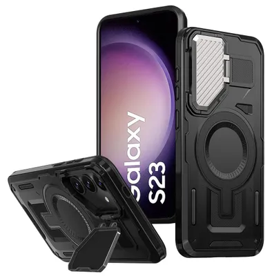 Zdjęcie produktu dla Techsuit CamVault MagSafe etui na Samsung Galaxy S23 – czarne