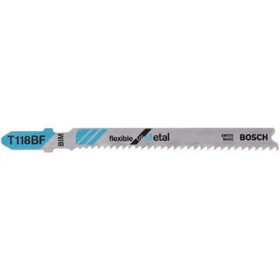 Image de Bosch Jigsaw Saw Blade T118Bf 5Szt Metal