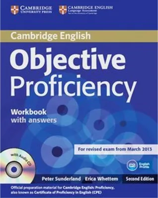 Obrázek produktu pro Objective Proficiency. Workbook with answers with Audio CD