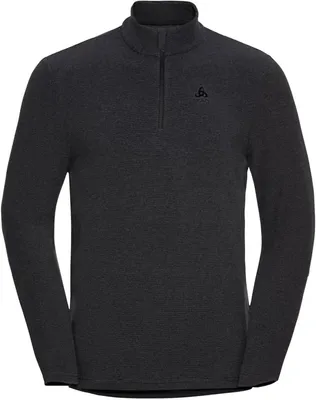 Productafbeelding van Midlayer heren - Trui met halve ritssluiting