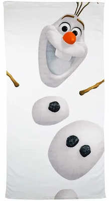 Produktbild von Frozen / Die Eiskönigin - Strandtuch Olaf Handtuch Badetuch