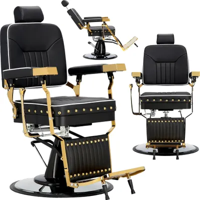 Immagine prodotto di Poltrona da barbiere parrucchiere idraulica girevole per il salone barbiere barber shop Trevor Barberking