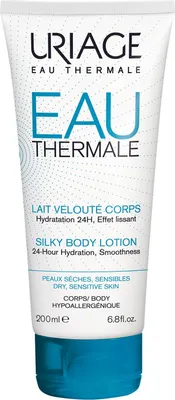 Obrázok produktu pre Uriage - Eau Thermale Silky Body Lotion (Suchá a citlivá pokožka) - Hodvábne telové mlieko 200ml