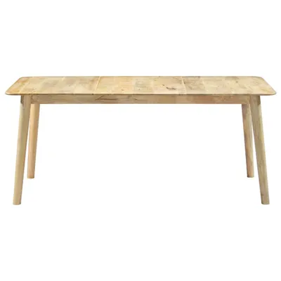 Image de vidaXL Table de salle à manger 180×90×76 cm Mango massif