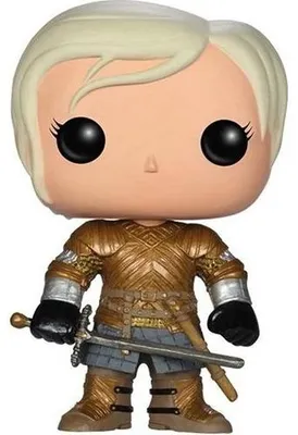 Image de FIGURINE FUNKO BOBBLE HEAD POP CULTURE GAME OF THRONES BRIENNE DE TARTH NOUVEAU   Funko