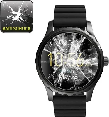 Produktbild von 3x Panzerfolie für Fossil Q Wander SmartWatch Displayschutzfolie HD ULTRA KLAR