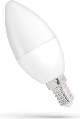 Produktbild von Spectrum E14 LED Kerzenlampe 6W 520lm 6000K Tageslichtweiß 230V Dimmbar