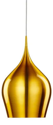 Obrázek produktu pro Současné závěsné svítidlo Vibrant Aluminium Gold 1 Light E27
