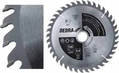 Immagine prodotto di DEDRA Lama per legno 180/40/20 | H18040