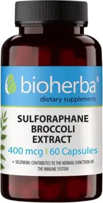 Immagine prodotto di Estratto di sulforafano dai broccoli 400 mcg 100 capsule
