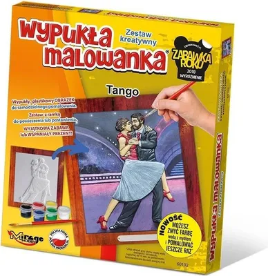 Zdjęcie produktu dla Wypukła malowanka Taniec - Tango