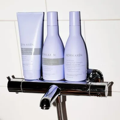 Produktbild von Björn Axén COOL BLONDE Blondes Shampoo 250 ml
