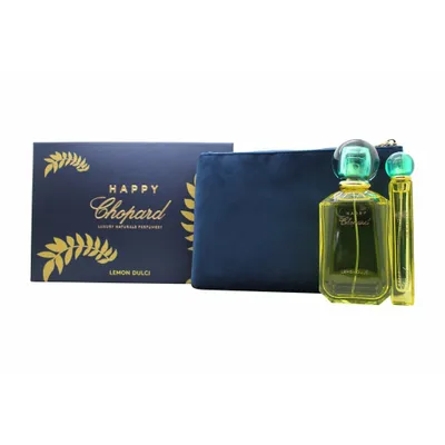 Image de Chopard Happy Chopard Lemon Dulci Coffret 3 pièces : Eau De Parfum 100ml - Eau De Parfum 10ml - Pochette