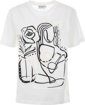 Immagine prodotto di T-shirt Desigual 24SWTKB01000-WHT da Donna