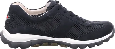 Produktbild von Rollingsoft Sneaker, Mesh / Nubuk, nightblue (S.w/blau), Wechselfußbett 06.966.46 38 1/2