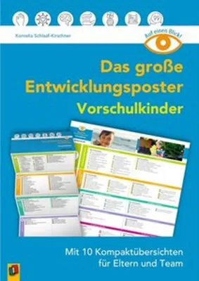 Produktbild von Auf einen Blick: Das große Entwicklungsposter - Vorschulkinder