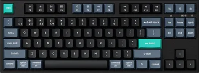 Produktbild von Keychron B33 Kabellose Tastatur 2.4 GHz / Bluetooth – 80% TKL Silent Typing, QWERTY Layout