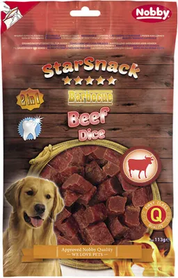 Produktbild von StarSnack Barbecue Beef Dice
