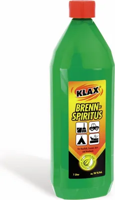 Produktbild von KLAX Brennspiritus 1 Liter Flasche