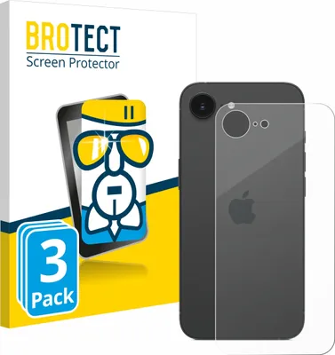 Produktbild von 3x BROTECT Schutzglas für Apple iPhone 16e / 17e Schutzfolie Panzer Folie Glas Display Schutz klar