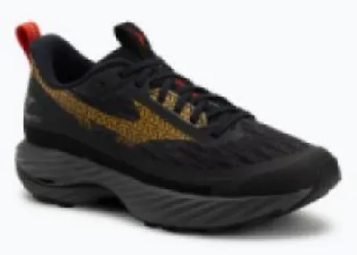 Produktbild von MIZUNO Wave Rider TT 3 Damen Laufschuhe Black Sand/Citrus/Quiet Shade Gr. 6