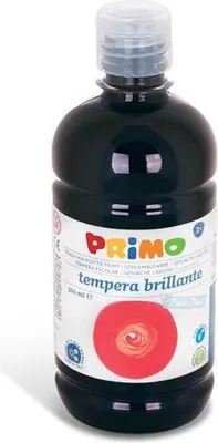 Immagine prodotto di Primo 202BR500800 colore a tempera 500 ml Bottiglia Nero