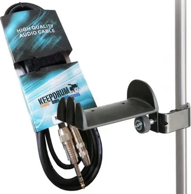 Immagine prodotto di K&M 16080 Supporto per cuffie con cavo di prolunga da 3 m