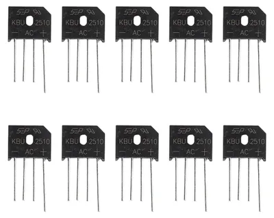 Brückengleichrichterdiode KBU2510 25A 1000V 4-Pin 10 Stück