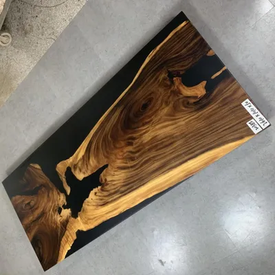 Produktbild von Luxus Tische Esstisch River Table Massiv Tische 240x100 Flusstisch Echtes Holz