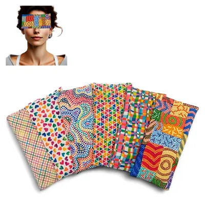 Produktbild von Augenkissen Yoga "Pack 6 - Barcelona" | Lavendel und Reis | Yoga, Meditation, Entspannung für die Augen