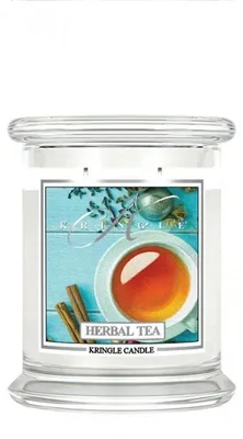 Productafbeelding van Kringle Candle: Geurkaars, pot, medium formaat, kruidenthee-geur