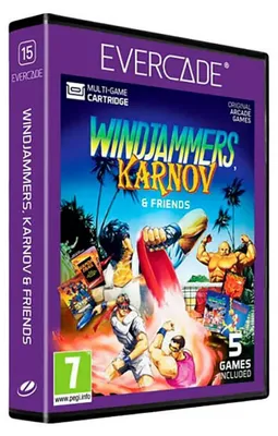 Obrázek produktu pro Blaze Entertainment Evercade - Windjammers, Karnov & Friends, Autres, Očekáváno hodnocení