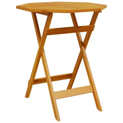 Immagine prodotto di Tavolo da Giardino Pieghevole Ø70x75cm Legno Massello di Acacia