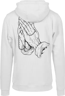Obrázek produktu pro Pánská mikina Mr. Tee Pray Hands Hoody white - M